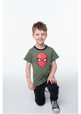 Vidoli оливковая футболка для мальчика B-19362S